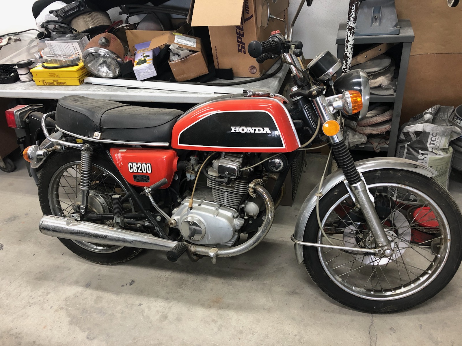 1973 - 1976 CB200